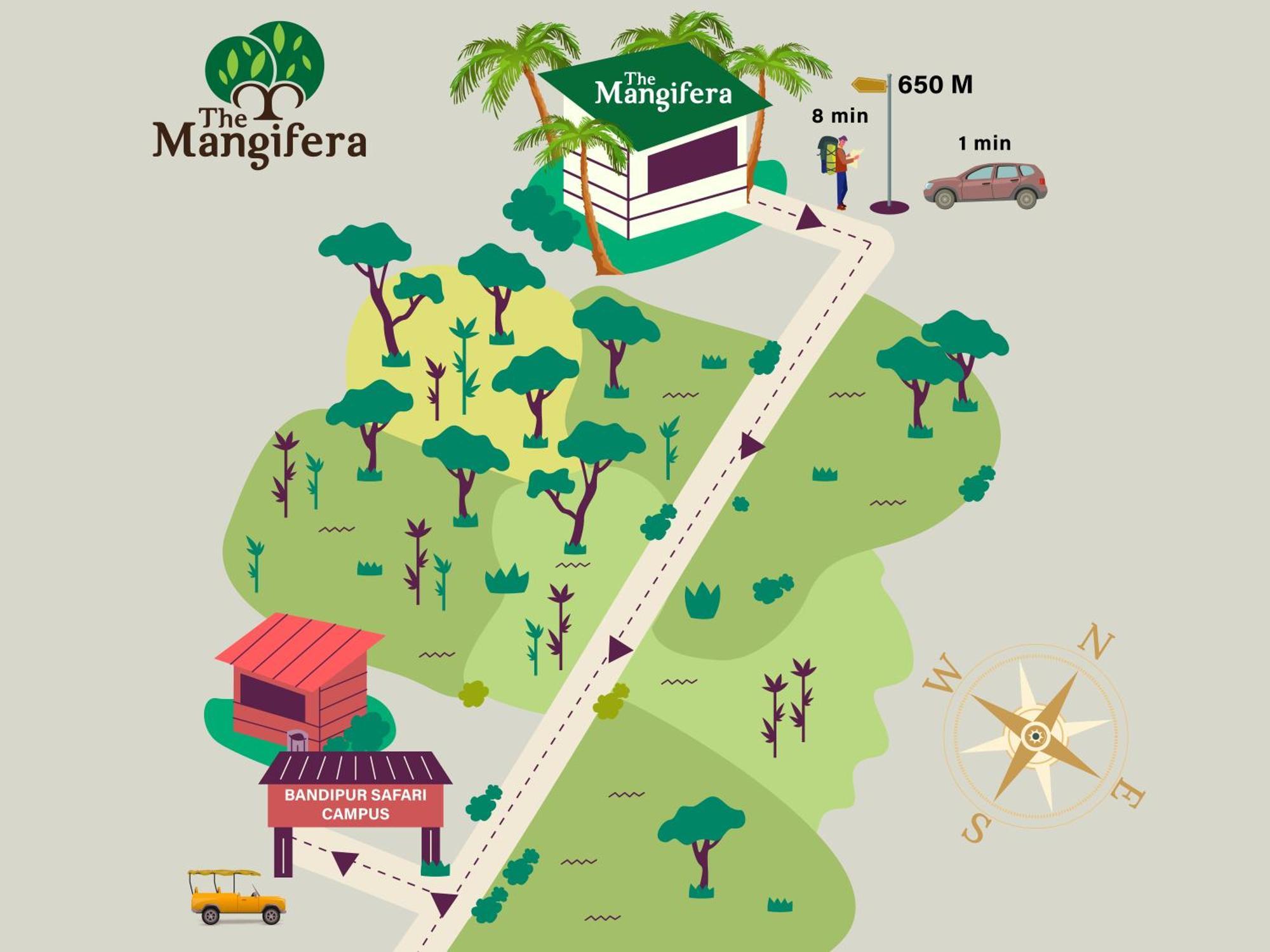 The Mangifera Apartman Bandipūr Kültér fotó